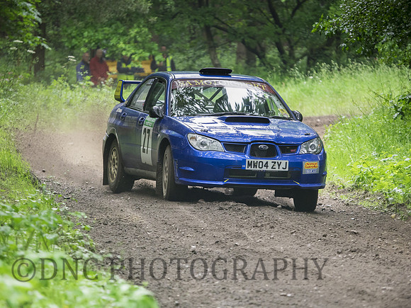 Stuart Austin & Adrian Grinsted Subaru Impreza
