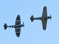 BBMF Hawker Hurricane MKIIC LF363 & Supermarine Spitfire MK Vb AB910.....