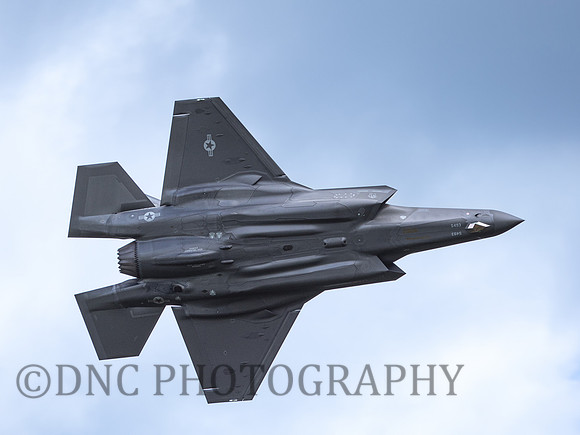 USAF Lockheed Martin F-35A Lightning II 19-5493 LN 493rd FS Grim Reapers