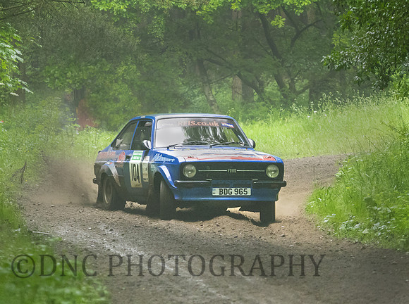 Allan McDowall & Gavin Heseltine Ford Escort RS1800