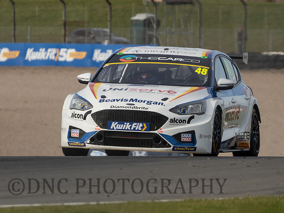 Ollie Jackson MB Motorsport accelerated by Blue Square Ford Focus ST