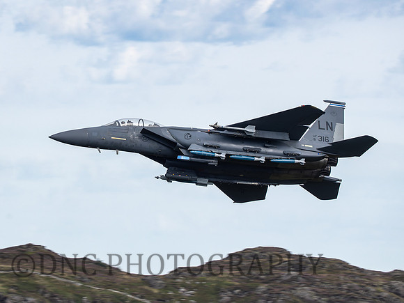 USAF F-15E Strike Eagle LN AF 91 0316 Cad East 11th August
