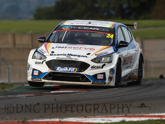 Jake Hill MB Motorsport accelerated by Blue Square Ford Focus ST