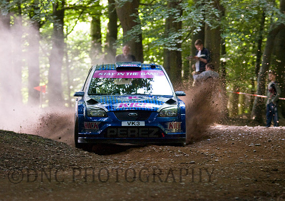 Steve Perez & Sam Collis Ford Focus WRC