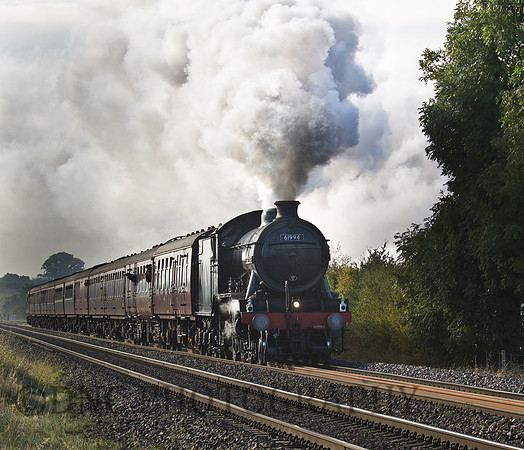 Gresley K4 61994 'The Great Marquess' The Weardale Railway 20.10.2012