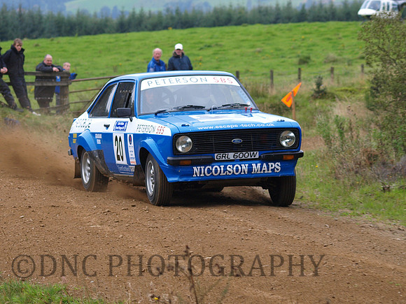 Calum McKenzie & Alan Clark Ford Escort Mk2