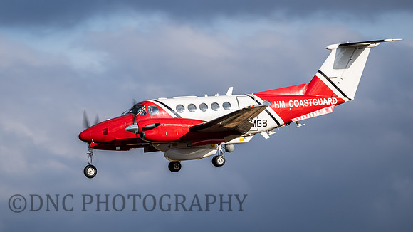 HM Coastguard Beech Super King Air 200 G-HMGB