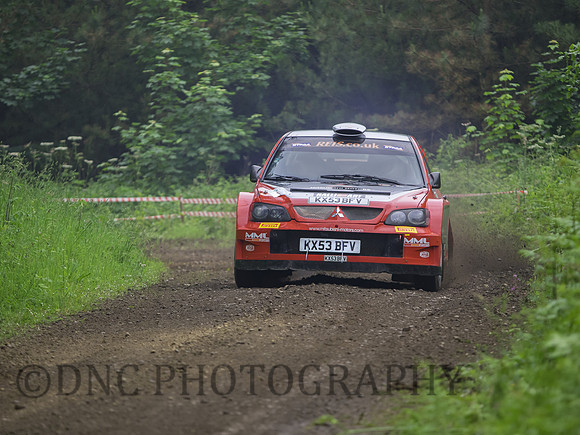 Tristan Bailey & James How Mitsubishi WRC 04