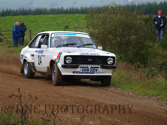 Pete Slights & Joyce Champion Ford Escort Mk2