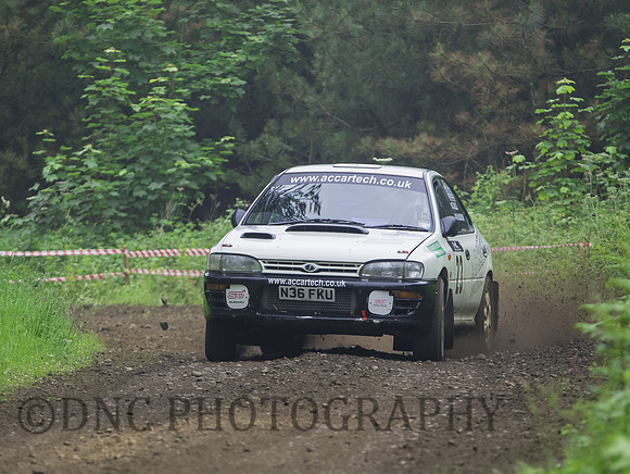 Dave Mclachlan & Colin Mills Subaru Impreza