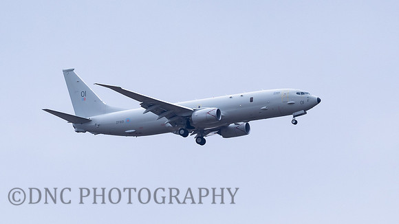 RAF P8A Poseidon ZP801 Stingray01 28th July 2022