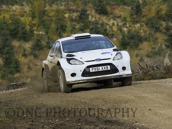 Matthew Robinson & Kim Baker Ford Fiesta S2000 (Course Car)
