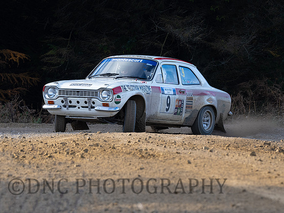 9 Chris Skill Brian, Hodgson Ford Escort RS1600