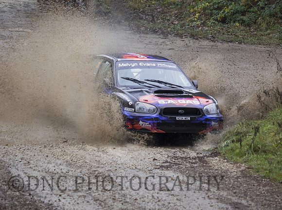 Carl Simmons & Guy Simmons Subaru Impreza S11 WRC