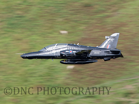 BAe Hawk T2 ZK035 Cad East 11th August