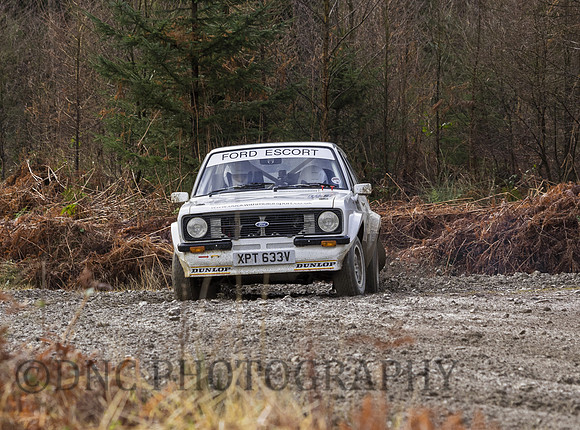 Gary Beckwith & Kirsty Beckwith Ford Escort MK2 BDA