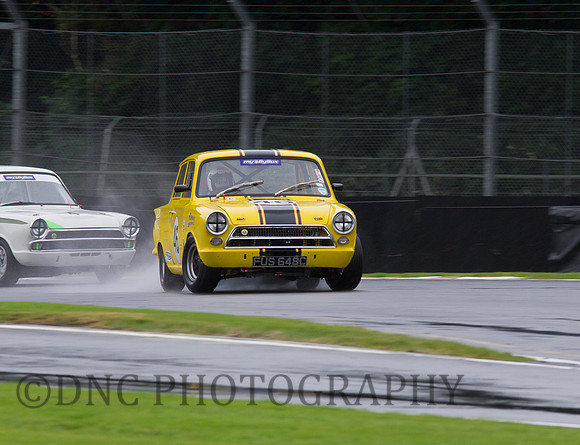 Dan Cox Ford Lotus Cortina HSCC ByBox Historic Touring Cars