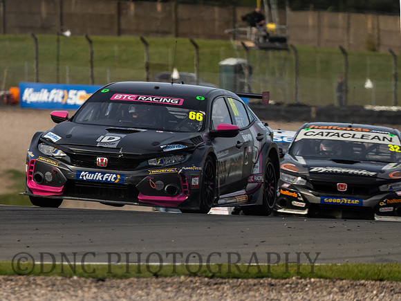 Josh Cook BTC Racing Honda Civic Type R