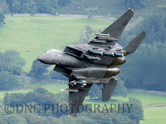 USAF F-15E Strike Eagle LN AF 01 2001 Cad East 11th August