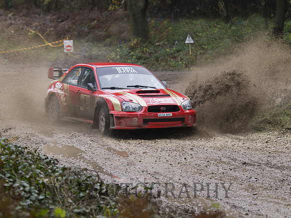Robert Swann & Darren Garrod Subaru Impreza S11 WRC