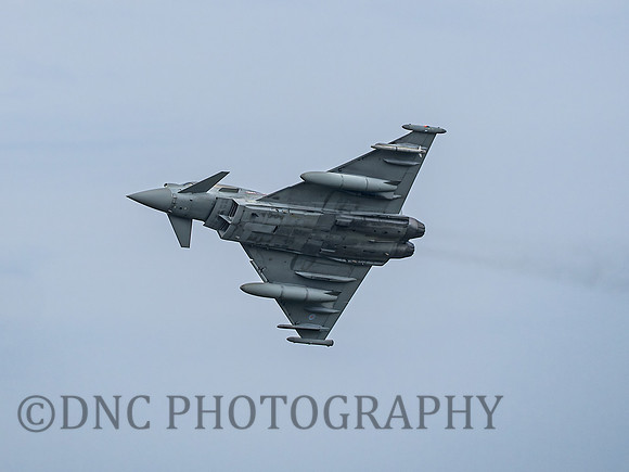 RAF Typhoon T3 ZK380 Cad East 11th August