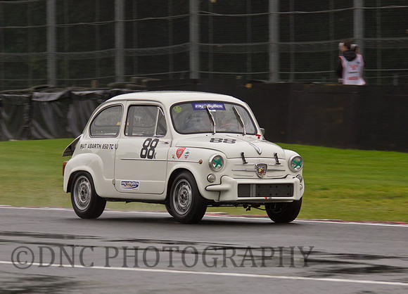 John Barber Fiat 850TC Abarth HSCC ByBox Historic Touring Car