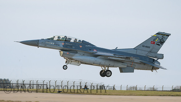 Turkish Air Force General Dynamics F-16D Fighting Falcon 90-0022 .1