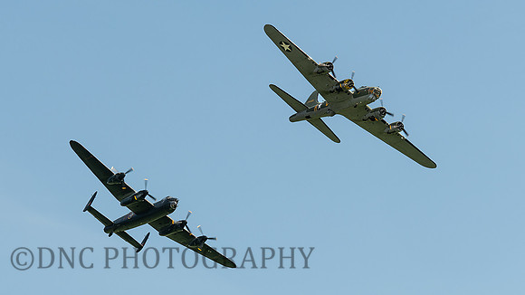 Boeing B-17G 124485 Sally B', AVRO Lancaster B.1 PA474 City of Lincoln .1 H