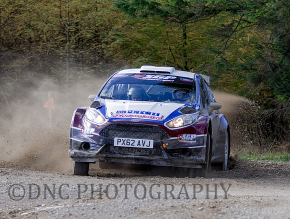 1 Stephen Petch & Michael Wilkinson Ford Fiesta R5