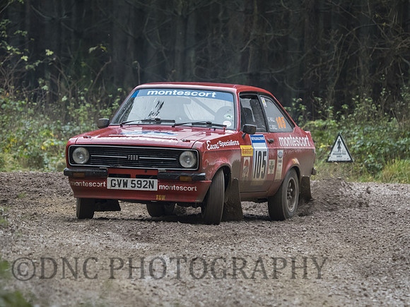 Chris Skill & Glenn Hall Ford Escort 1600 Sport