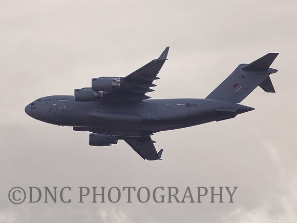 RAF C-17A Globemaster III ZZ175 BLCKCAT 30th August 2022