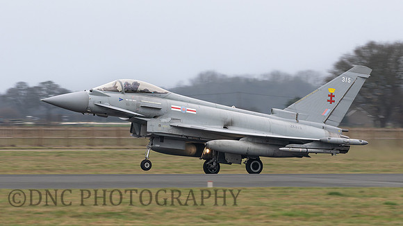 Typhoon FGR4 ZK315 41 Sqn