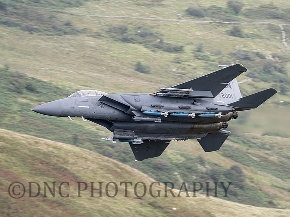 USAF F-15E Strike Eagle LN AF 01 2001 Cad East 11th August
