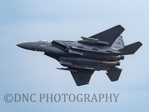 USAF F-15E Strike Eagle LN AF 01 2001 Cad East 11th August