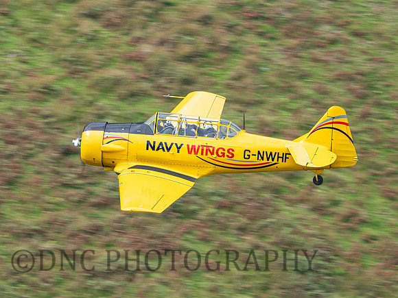 Harvard T-6 G-NWHF Cad East 8th August