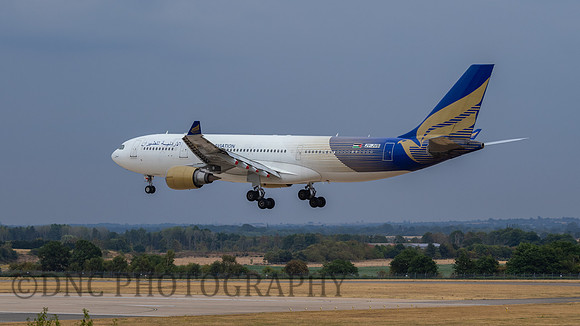 Jordan Aviation A332 JY-JVB 20th July 2022