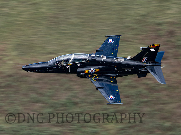 BAe Hawk T2 ZK018 Cad East 11th August
