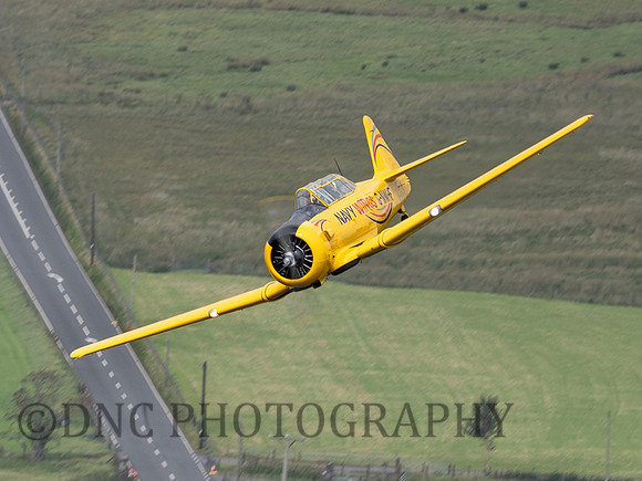 Harvard T-6 G-NWHF Cad East 8th August