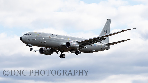 RAF P8 Poseidon ZP802 15th Sept 2022