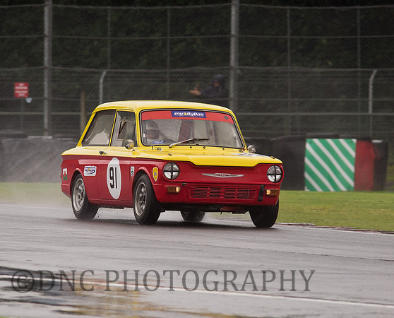 Vince Frost Hillman Imp HSCC ByBox Historic Touring cars