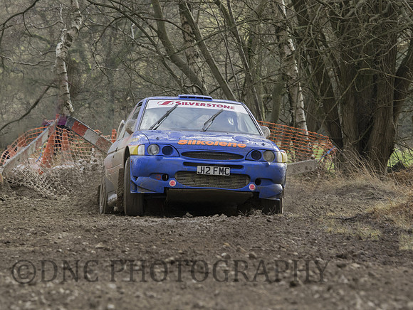 Ian Joel & Graeme Wood Ford Escort Cosworth