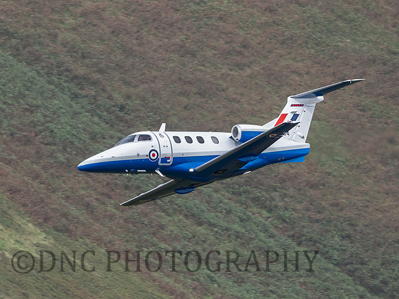 RAF Embraer Phenom T1 ZM334 Cad East 11th August