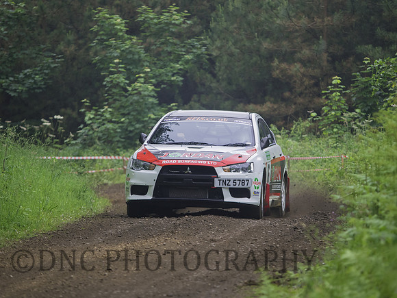 Barry Jordan & James Gatton-Smith Mitsubishi EVO