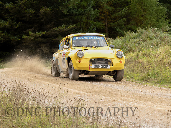 John Cooledge, Louise Cooledge Ford Anglia 105E.