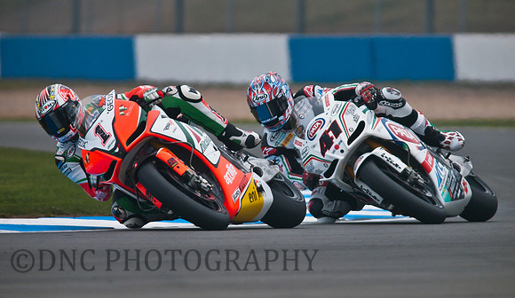 Max Biaggi Aprilia RSV4 & Noriyuki Haga Aprilia RSV4