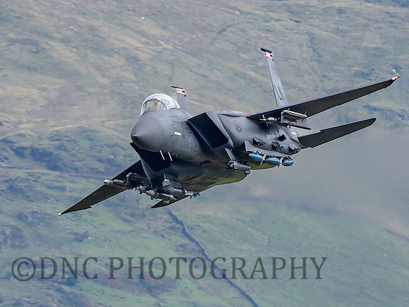 USAF F-15E Strike Eagle LN AF 01 2001 Cad East 11th August