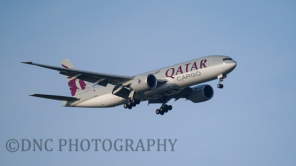 Qatar Airlines B777 A7-BFV 20th June 2022