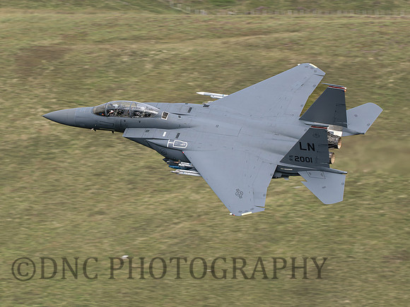 USAF F-15E Strike Eagle LN AF 01 2001 Cad East 11th August
